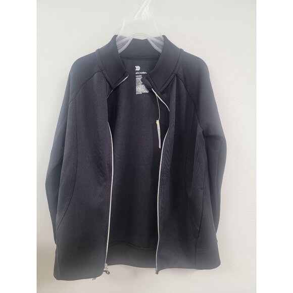 All In Motion Black Full-Zip Jacket For Girls Size S (6/6X) - Picture 2 of 6